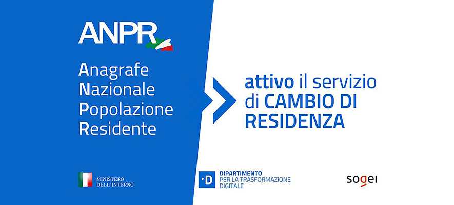 Come cambiare residenza online -2