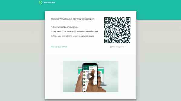 Come trovare il codice QR di Whatsapp-3