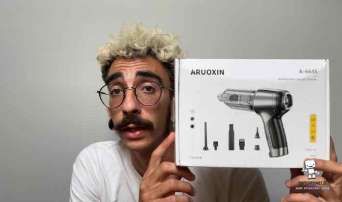 Recensione Aspirapolvere portatile Arouxin