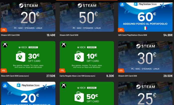 dove trovare codici sconto su Instant Gaming-2