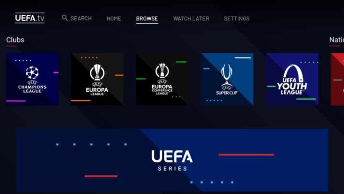 come vedere uefa tv