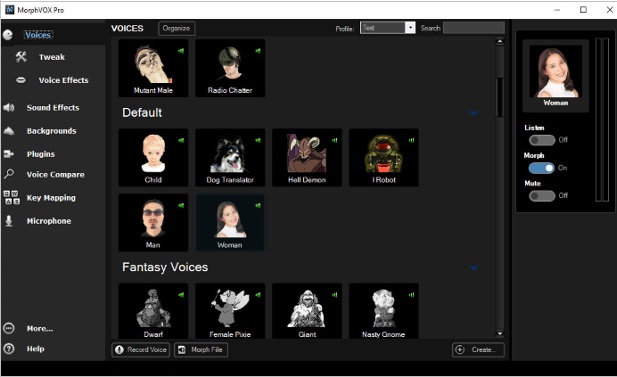 morphvox cambia voce