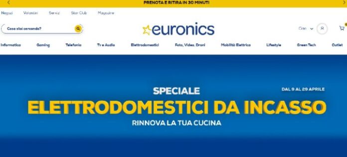 euronics elettrodomestici da incasso