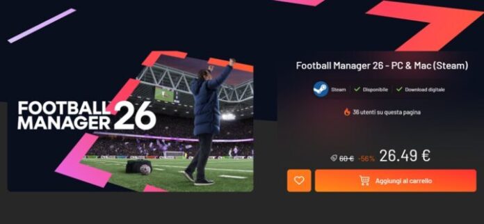 football manager 26 offerta
