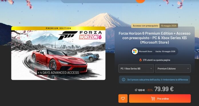 forza horizon pre-order