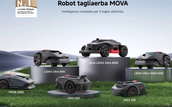 robot tagliaerba mova