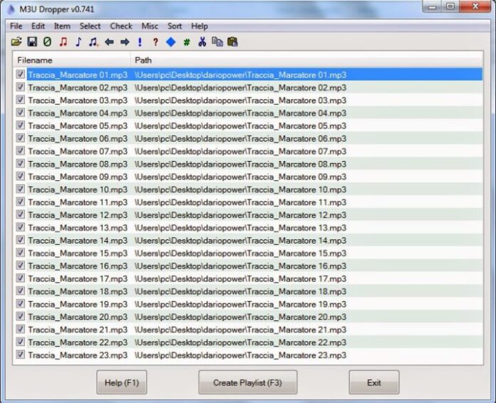 Lista M3U Lista M3U